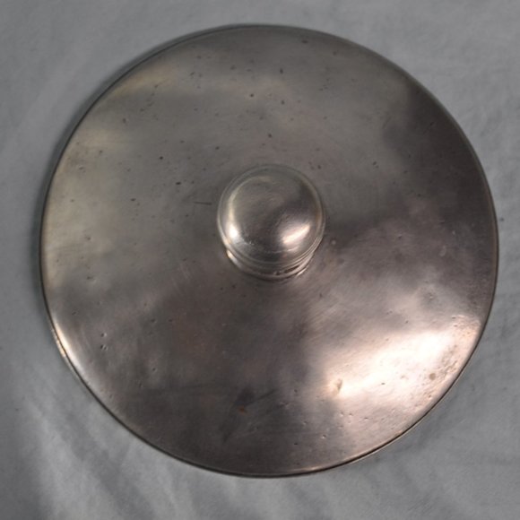 vintage Cosi Tabellini CT ceramic pewter urn bowl with lid (103) - Picture 9 of 11